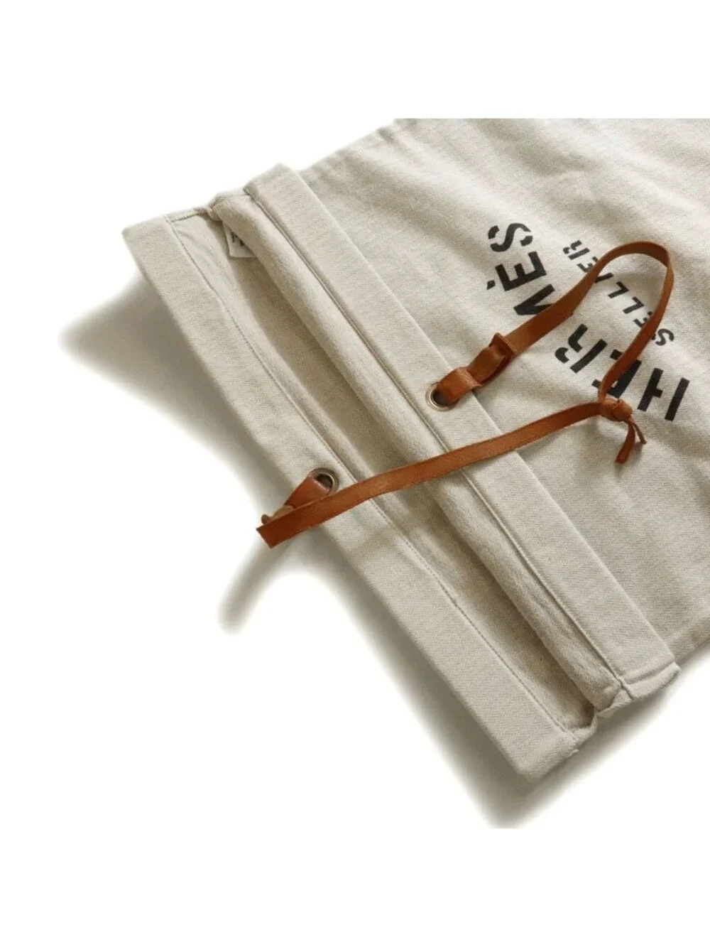 Hermes Pouch Aline de Twal Ash Canvas Ivory